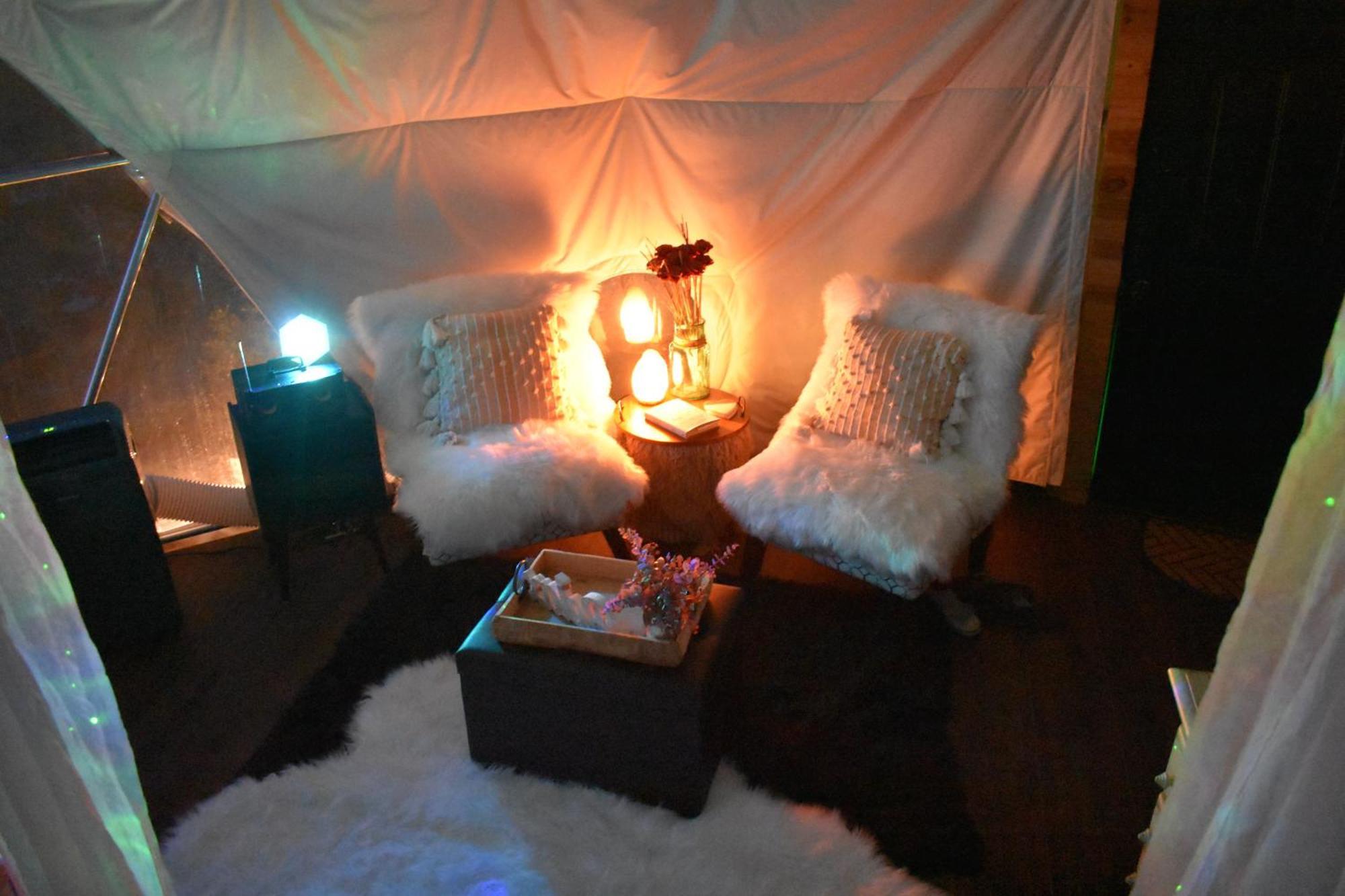 Hotel Waterfront Luxury Glamping Dome à Rogersville Extérieur photo